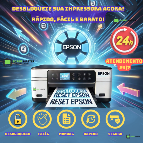 Ajuste e Reset Epson Stylus Pro 4880, 7880, 9880, 11880